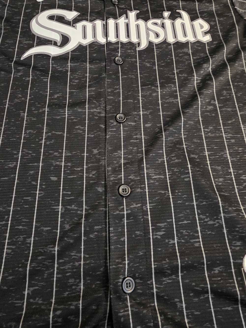 Nike White Sox Southside Pinstripe Baseball Jersey - Picture 3 of 8